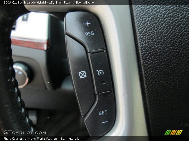 Black Raven / Ebony/Ebony 2009 Cadillac Escalade Hybrid AWD