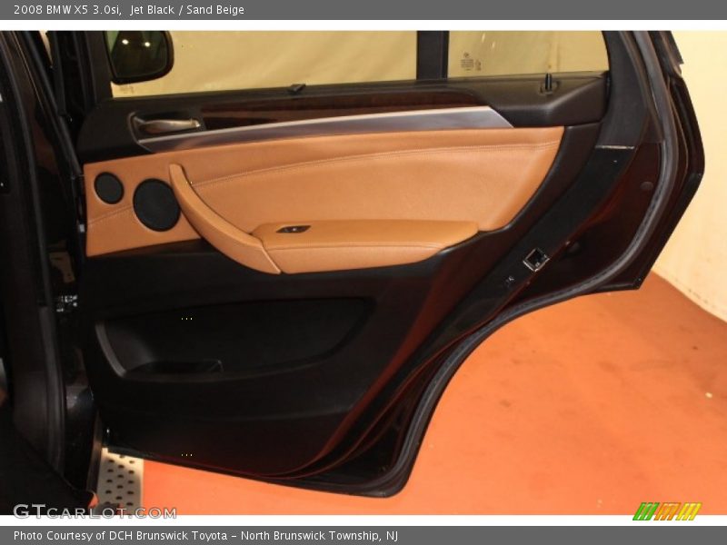 Jet Black / Sand Beige 2008 BMW X5 3.0si