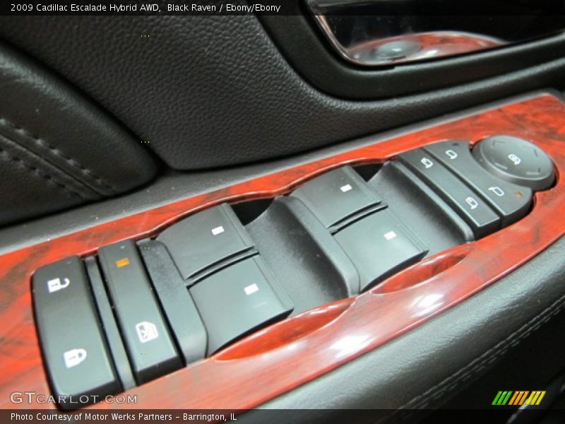 Black Raven / Ebony/Ebony 2009 Cadillac Escalade Hybrid AWD
