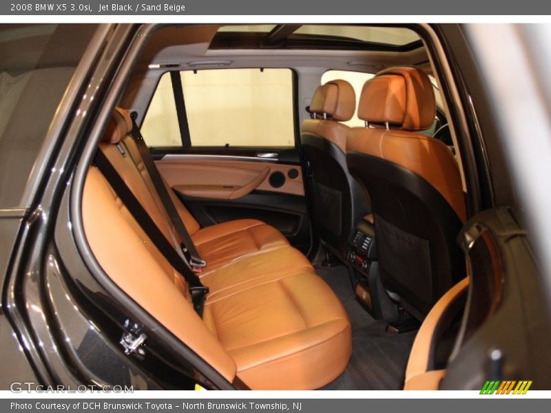 Jet Black / Sand Beige 2008 BMW X5 3.0si
