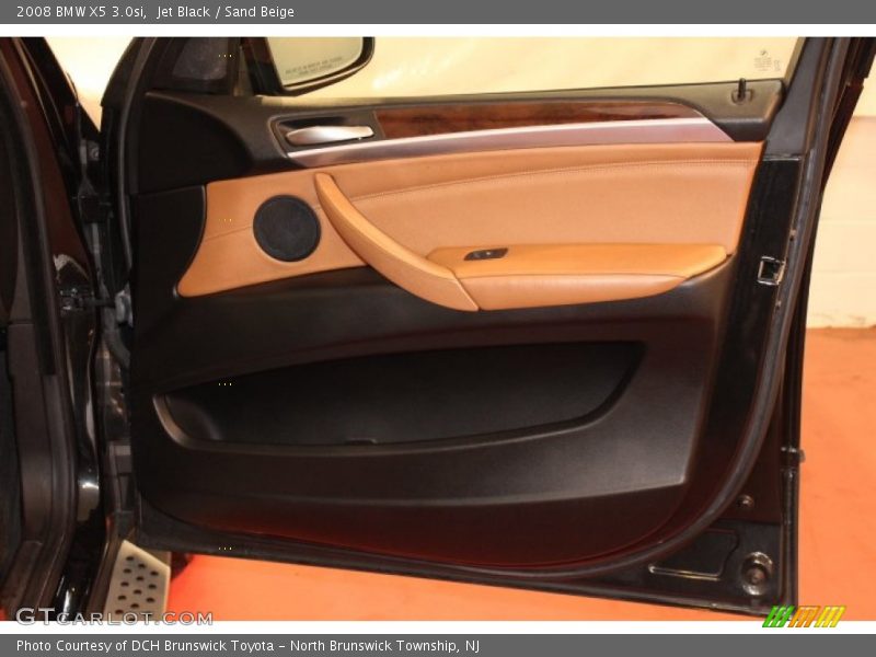 Jet Black / Sand Beige 2008 BMW X5 3.0si