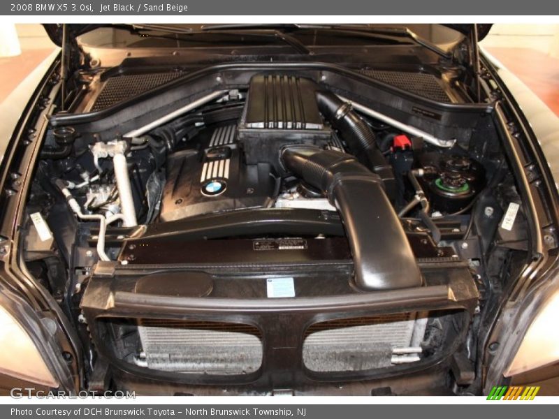 Jet Black / Sand Beige 2008 BMW X5 3.0si