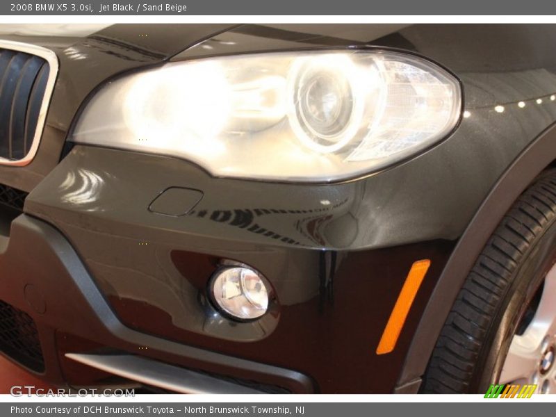 Jet Black / Sand Beige 2008 BMW X5 3.0si
