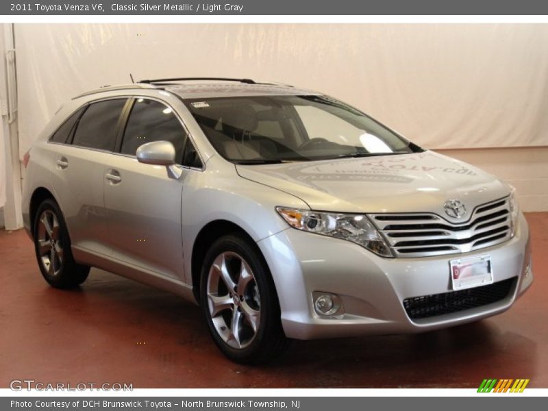 Classic Silver Metallic / Light Gray 2011 Toyota Venza V6