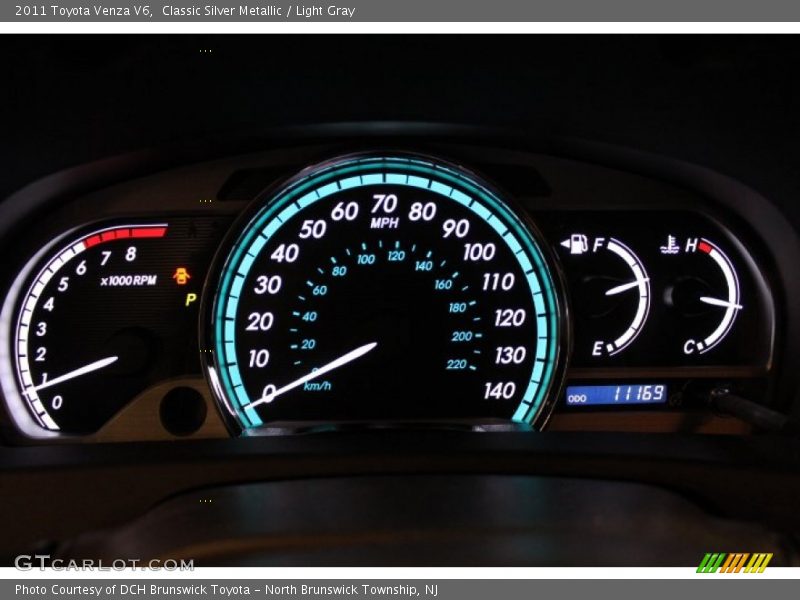 Classic Silver Metallic / Light Gray 2011 Toyota Venza V6