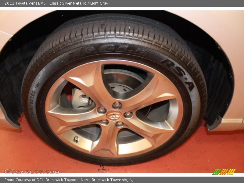 Classic Silver Metallic / Light Gray 2011 Toyota Venza V6