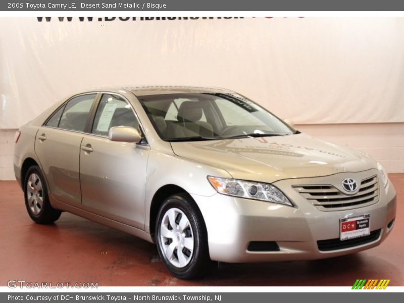 Desert Sand Metallic / Bisque 2009 Toyota Camry LE