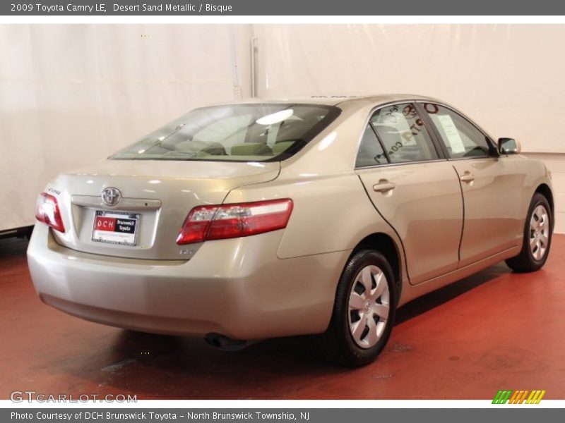 Desert Sand Metallic / Bisque 2009 Toyota Camry LE