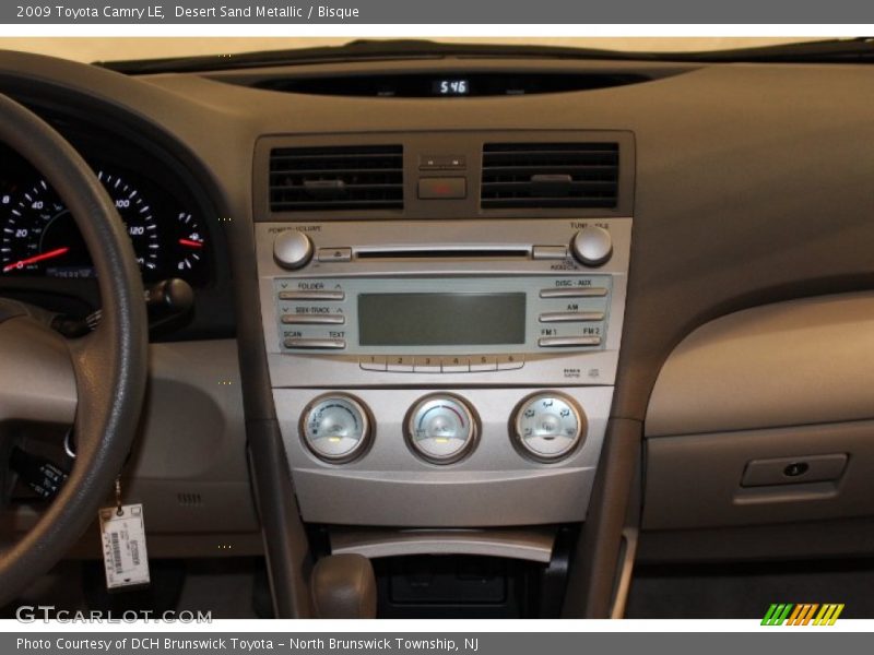 Desert Sand Metallic / Bisque 2009 Toyota Camry LE