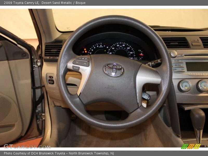 Desert Sand Metallic / Bisque 2009 Toyota Camry LE