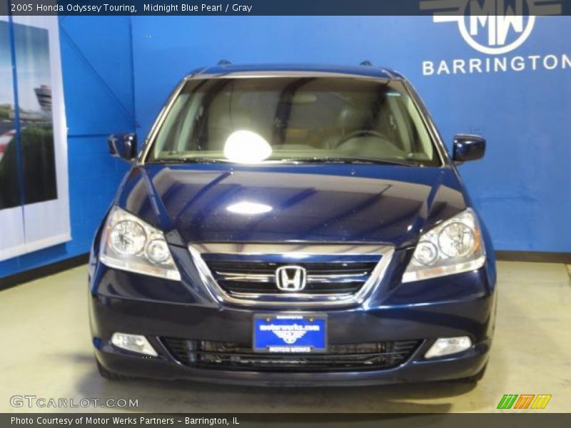 Midnight Blue Pearl / Gray 2005 Honda Odyssey Touring