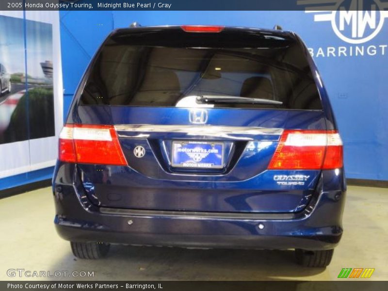 Midnight Blue Pearl / Gray 2005 Honda Odyssey Touring
