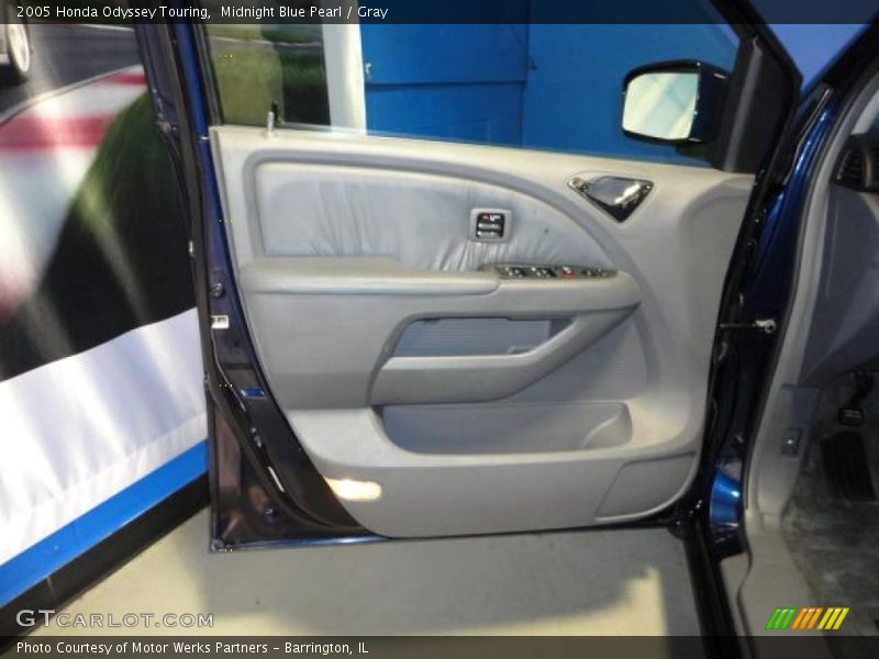 Midnight Blue Pearl / Gray 2005 Honda Odyssey Touring