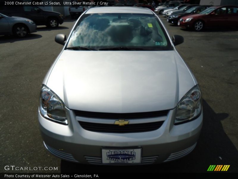Ultra Silver Metallic / Gray 2008 Chevrolet Cobalt LS Sedan