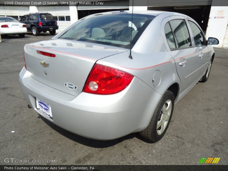 Ultra Silver Metallic / Gray 2008 Chevrolet Cobalt LS Sedan