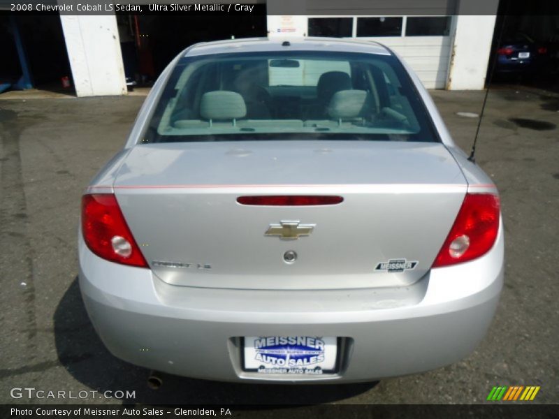 Ultra Silver Metallic / Gray 2008 Chevrolet Cobalt LS Sedan
