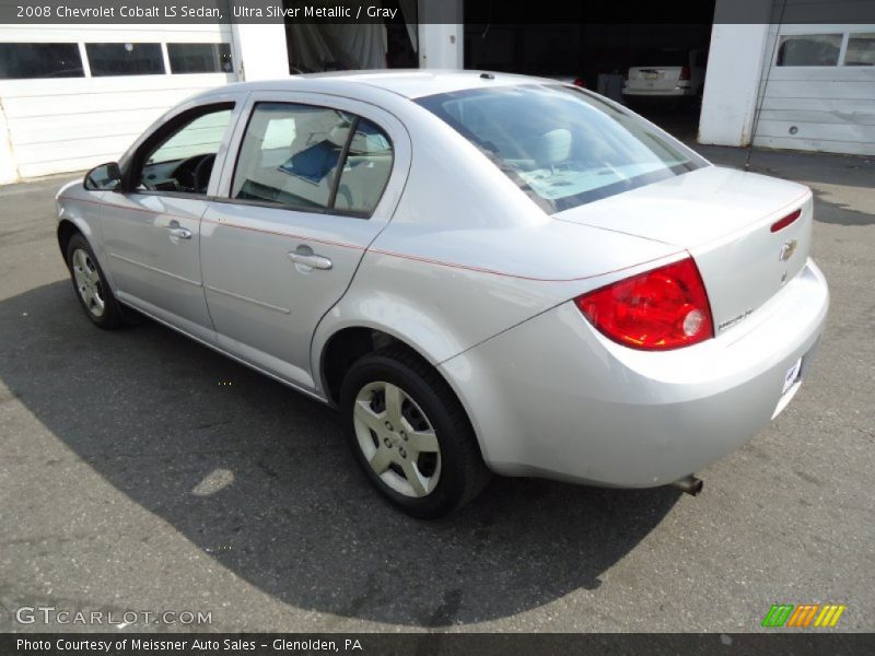 Ultra Silver Metallic / Gray 2008 Chevrolet Cobalt LS Sedan