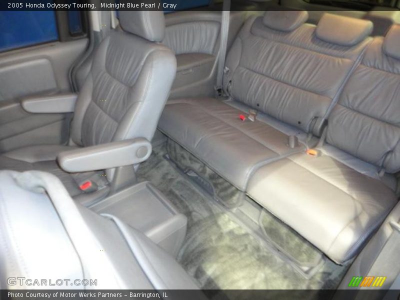 Midnight Blue Pearl / Gray 2005 Honda Odyssey Touring