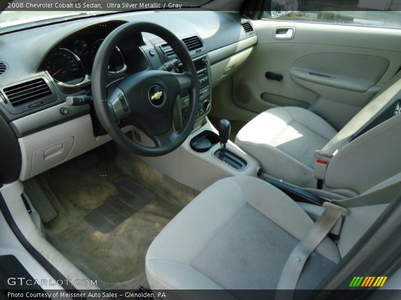 Ultra Silver Metallic / Gray 2008 Chevrolet Cobalt LS Sedan