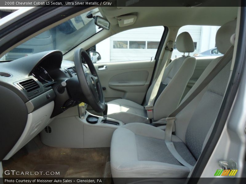 Ultra Silver Metallic / Gray 2008 Chevrolet Cobalt LS Sedan
