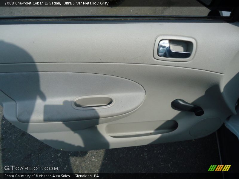 Ultra Silver Metallic / Gray 2008 Chevrolet Cobalt LS Sedan