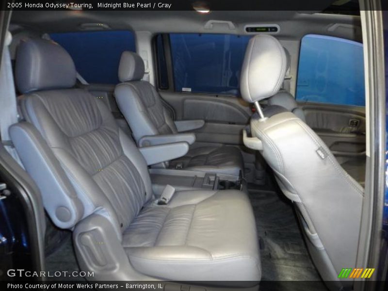 Midnight Blue Pearl / Gray 2005 Honda Odyssey Touring