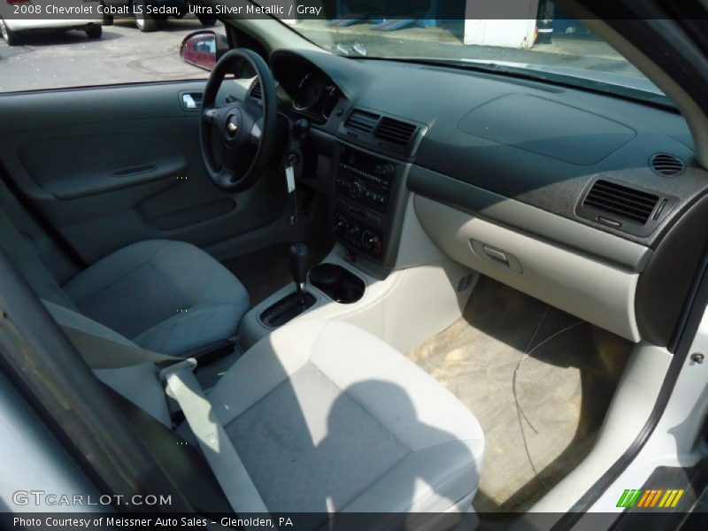 Ultra Silver Metallic / Gray 2008 Chevrolet Cobalt LS Sedan