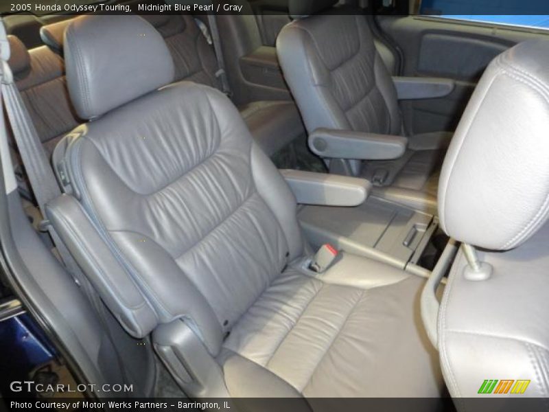 Midnight Blue Pearl / Gray 2005 Honda Odyssey Touring