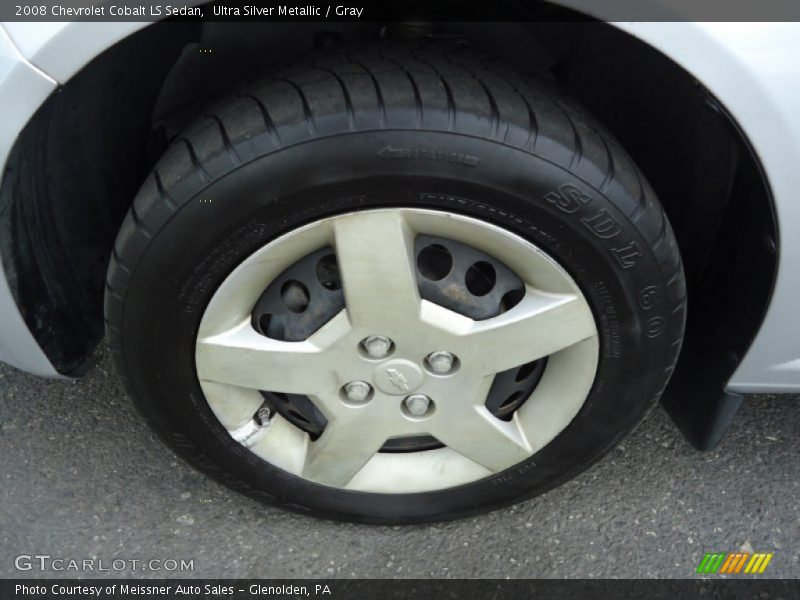 Ultra Silver Metallic / Gray 2008 Chevrolet Cobalt LS Sedan