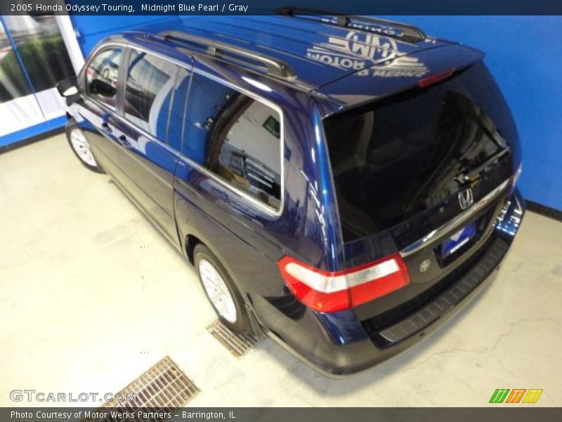 Midnight Blue Pearl / Gray 2005 Honda Odyssey Touring
