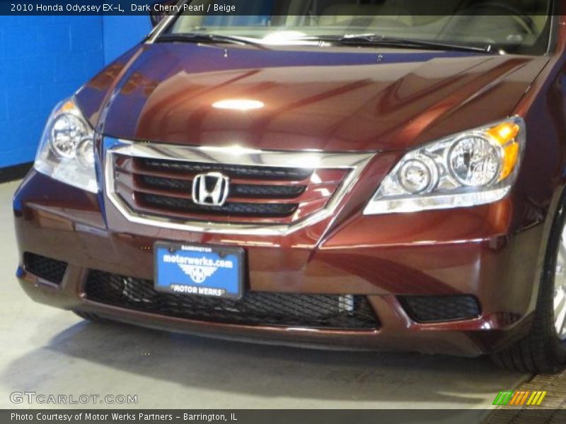 Dark Cherry Pearl / Beige 2010 Honda Odyssey EX-L