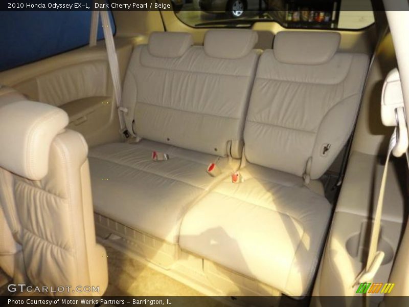 Dark Cherry Pearl / Beige 2010 Honda Odyssey EX-L