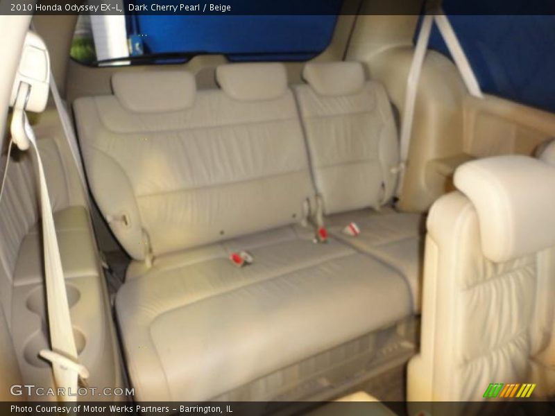 Dark Cherry Pearl / Beige 2010 Honda Odyssey EX-L