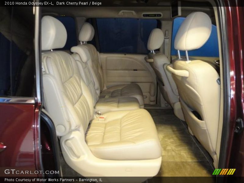 Dark Cherry Pearl / Beige 2010 Honda Odyssey EX-L