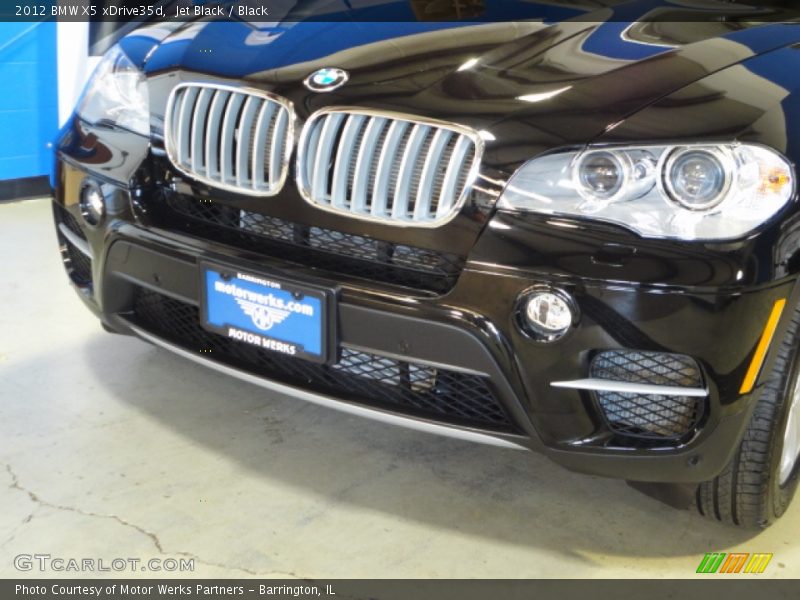 Jet Black / Black 2012 BMW X5 xDrive35d