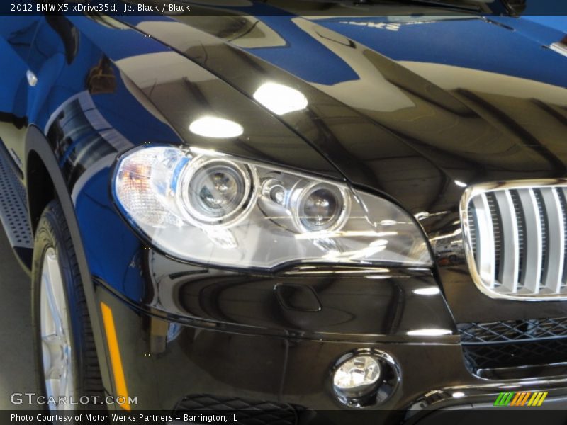 Jet Black / Black 2012 BMW X5 xDrive35d