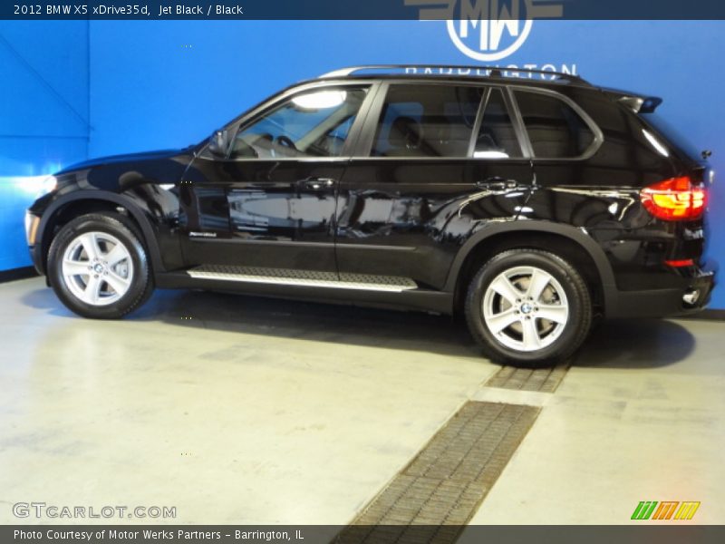 Jet Black / Black 2012 BMW X5 xDrive35d