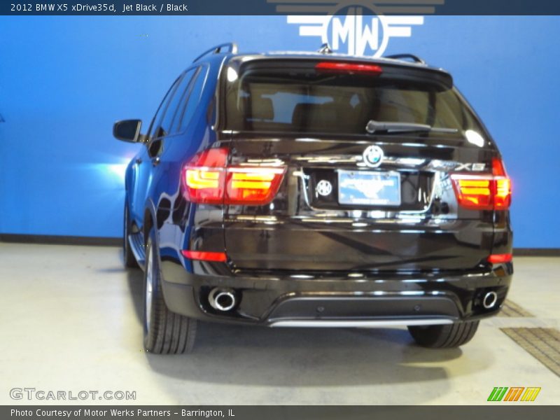Jet Black / Black 2012 BMW X5 xDrive35d