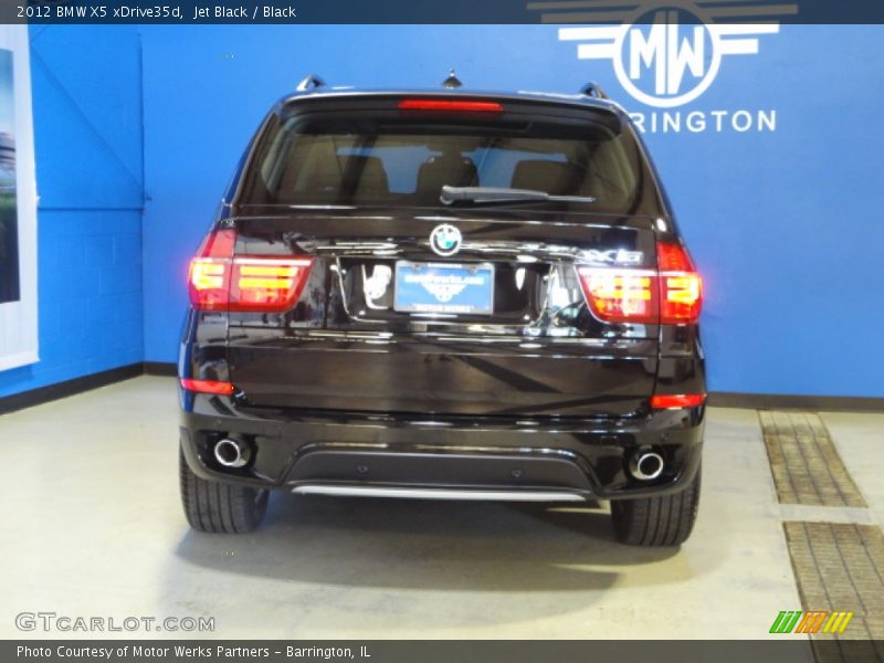 Jet Black / Black 2012 BMW X5 xDrive35d