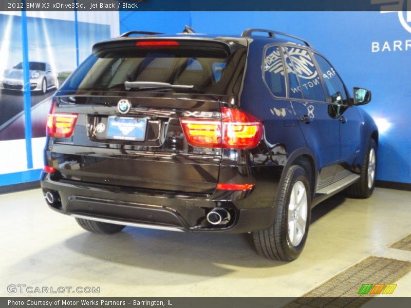 Jet Black / Black 2012 BMW X5 xDrive35d