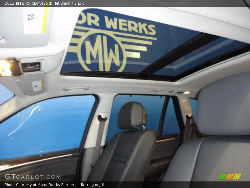 Jet Black / Black 2012 BMW X5 xDrive35d