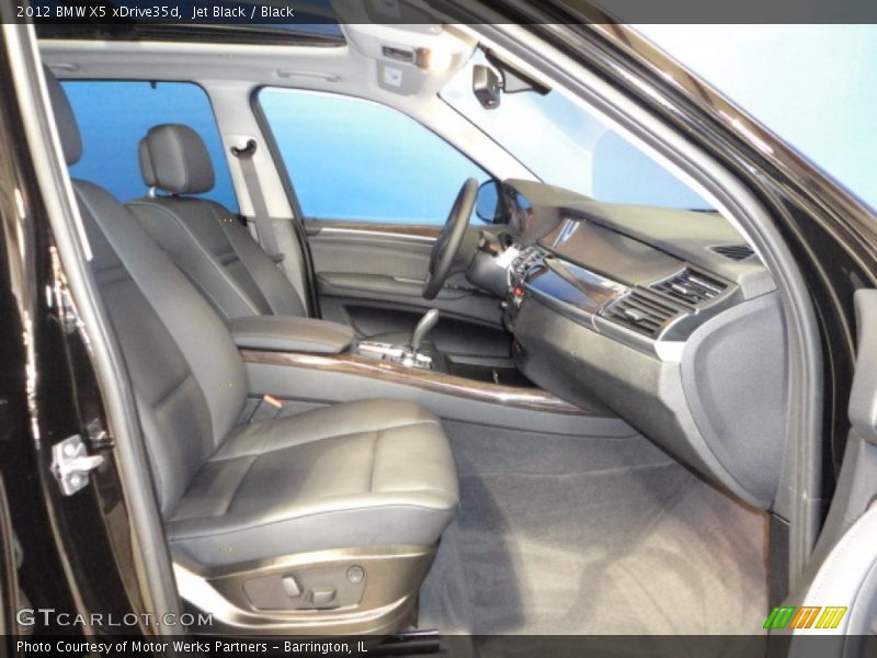 Jet Black / Black 2012 BMW X5 xDrive35d