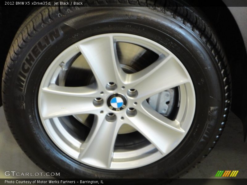 Jet Black / Black 2012 BMW X5 xDrive35d