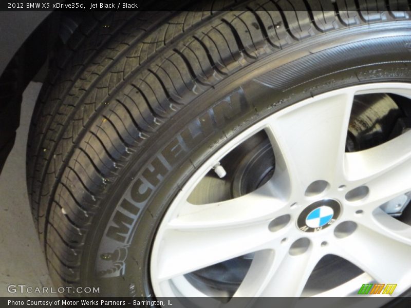 Jet Black / Black 2012 BMW X5 xDrive35d