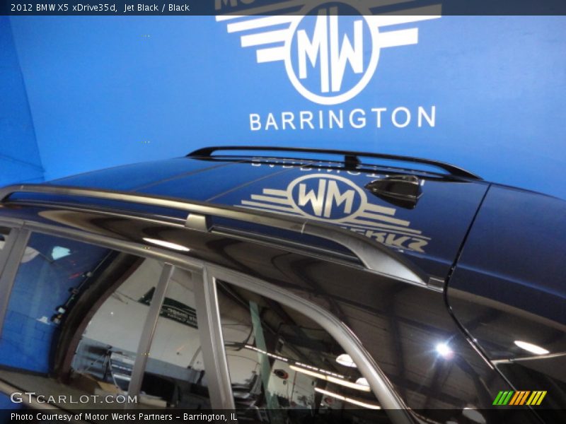 Jet Black / Black 2012 BMW X5 xDrive35d