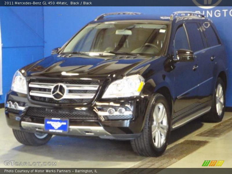 Black / Black 2011 Mercedes-Benz GL 450 4Matic