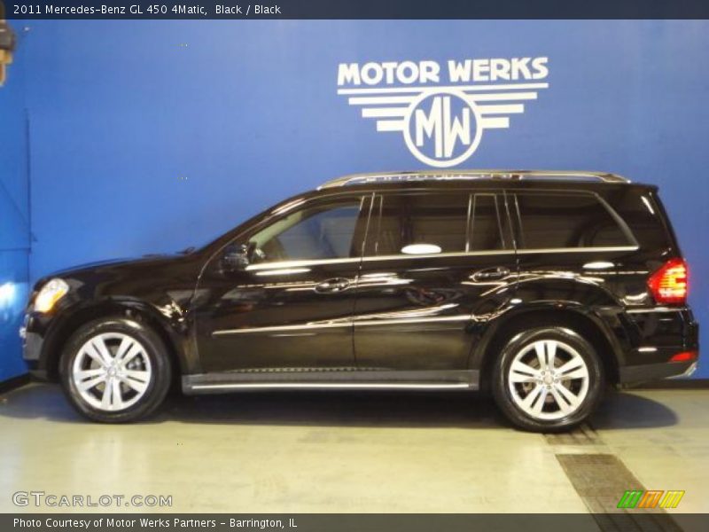 Black / Black 2011 Mercedes-Benz GL 450 4Matic