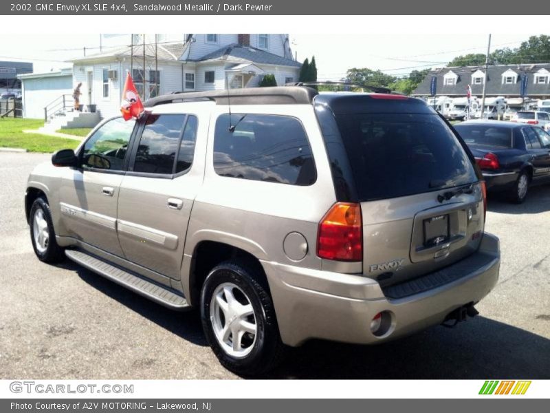 Sandalwood Metallic / Dark Pewter 2002 GMC Envoy XL SLE 4x4