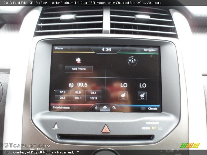 Controls of 2013 Edge SEL EcoBoost