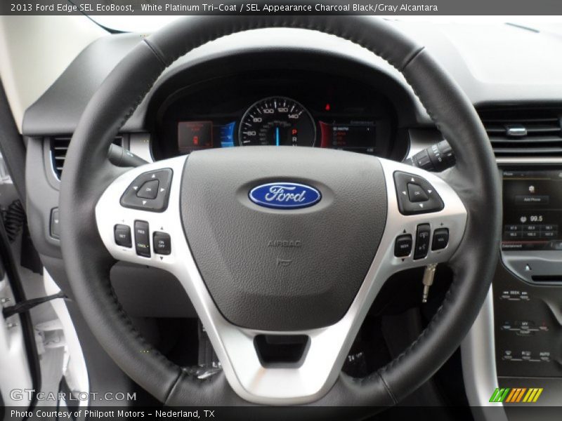  2013 Edge SEL EcoBoost Steering Wheel